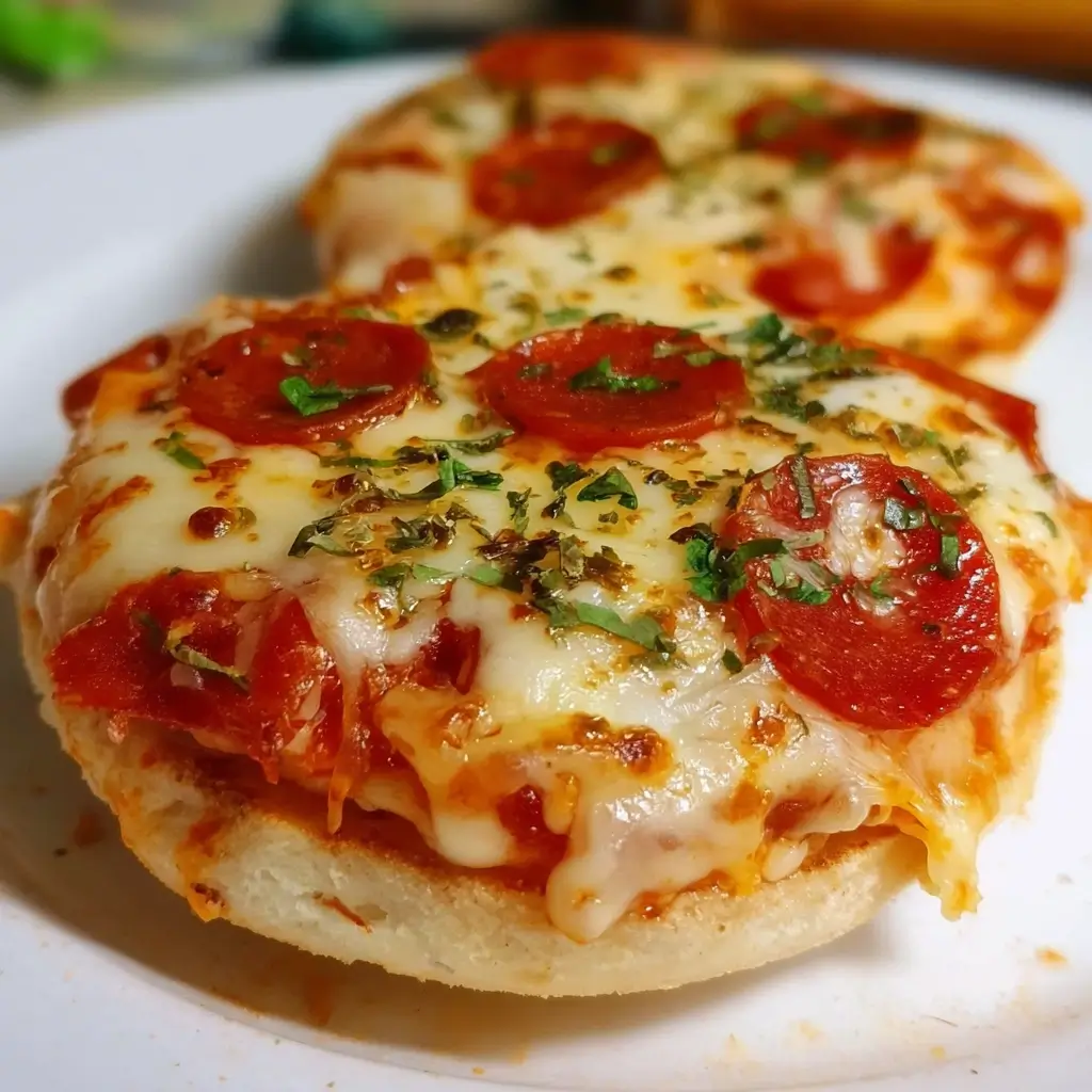 Air Fryer English Muffin Pizza Recipe My Tasteful Recipes