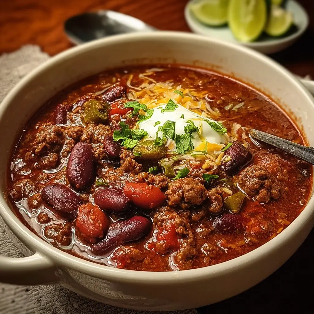 Delicious Beef Chili Recipe - My Tasteful Recipes