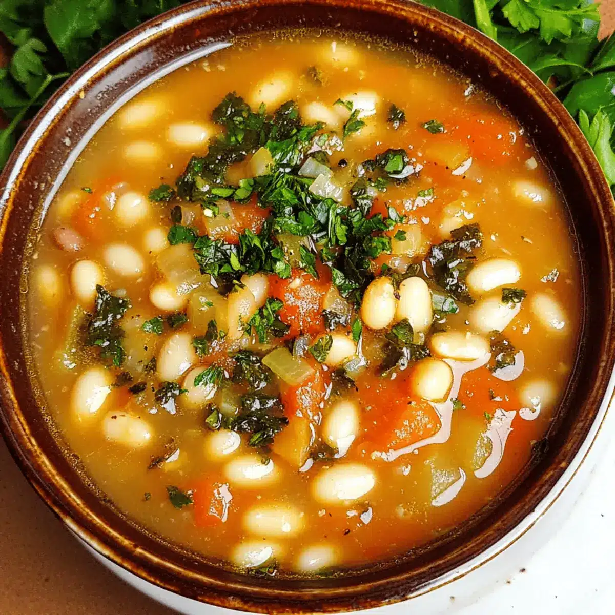 Fasolada (Greek White Bean Soup)
