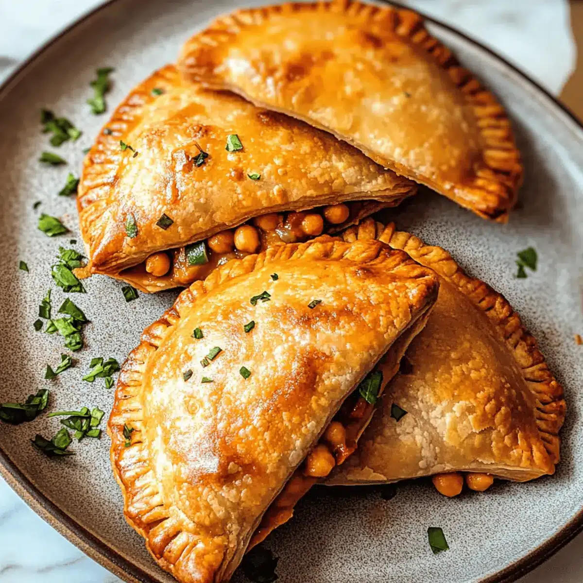 Moroccan Chickpea Hand Pies