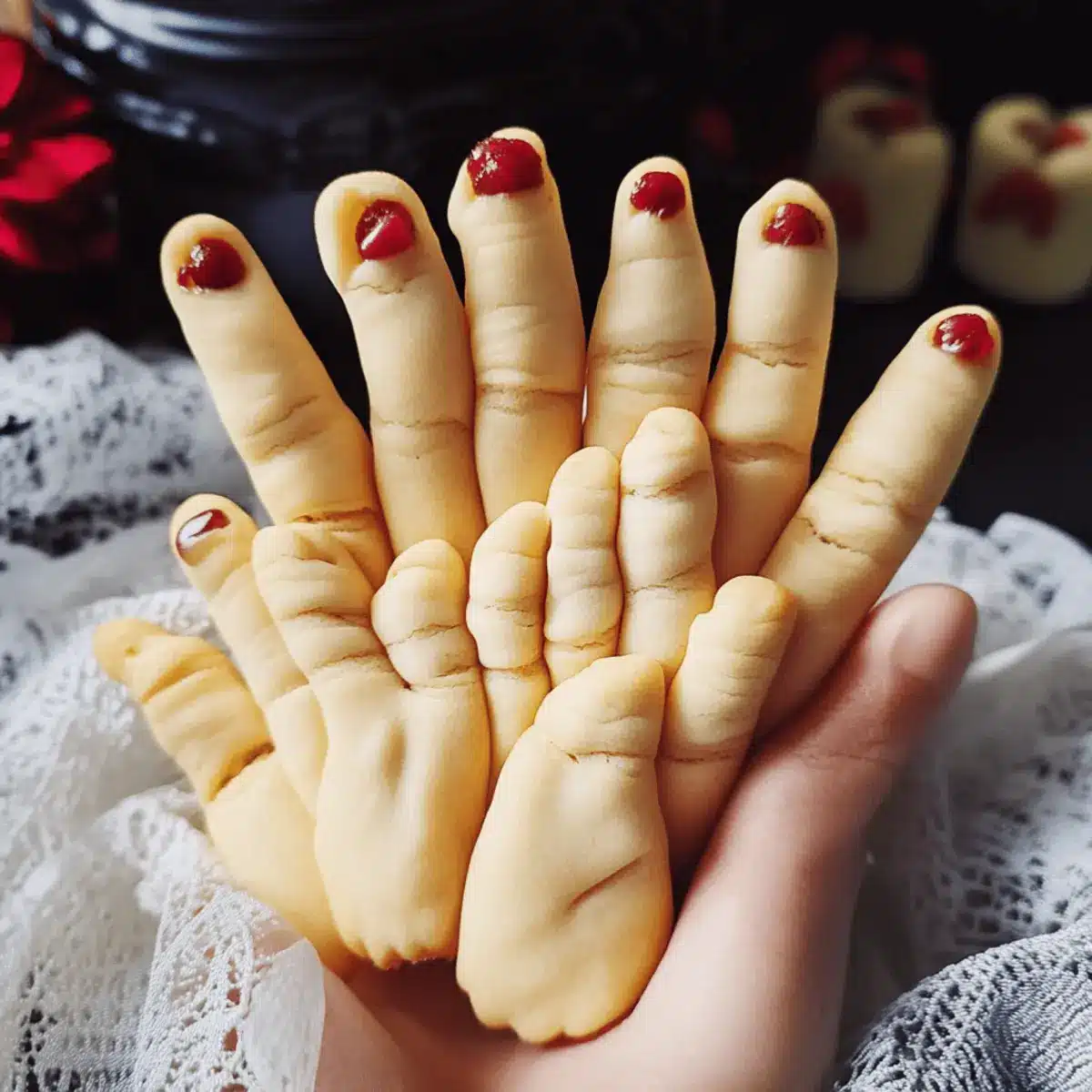 Witch Finger Cookies