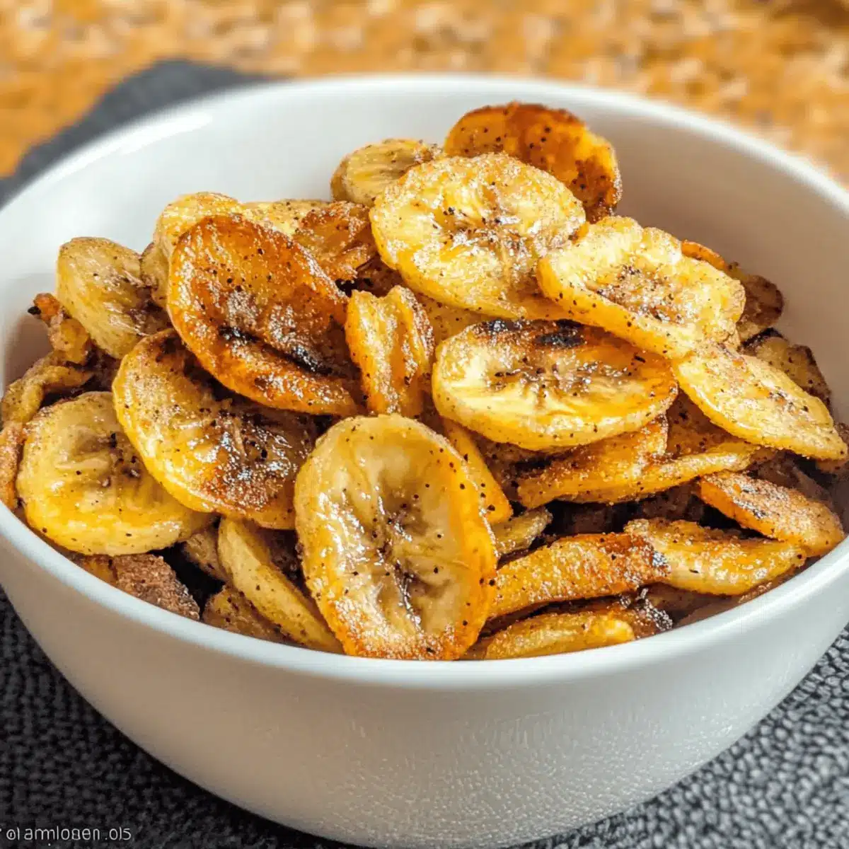 Air Fryer Banana Chips