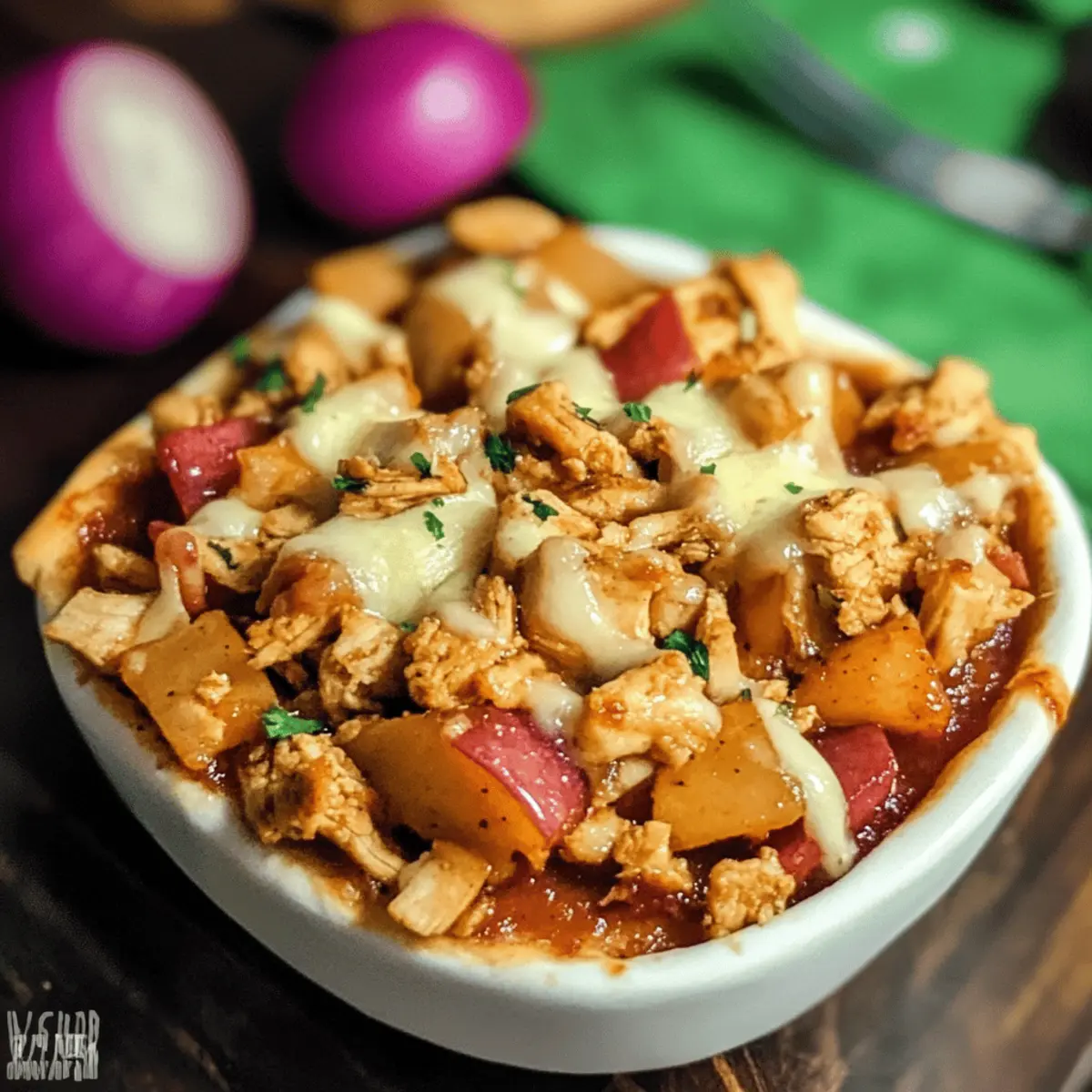 BBQ Chicken Flatbread Pizza