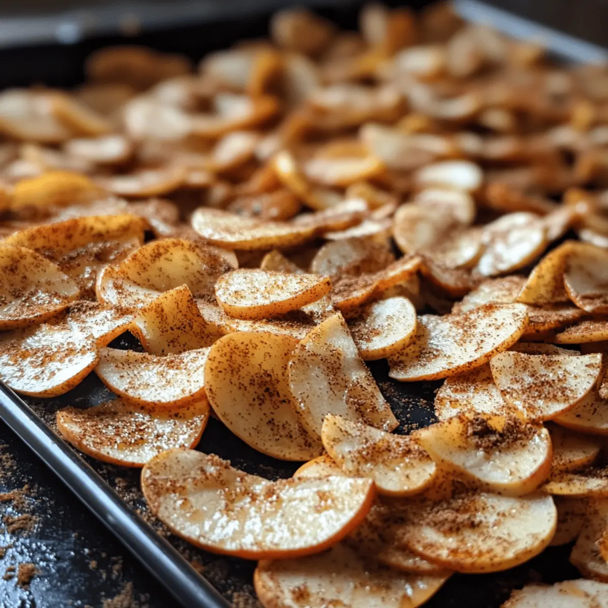 Baked Cinnamon Apple Crisps