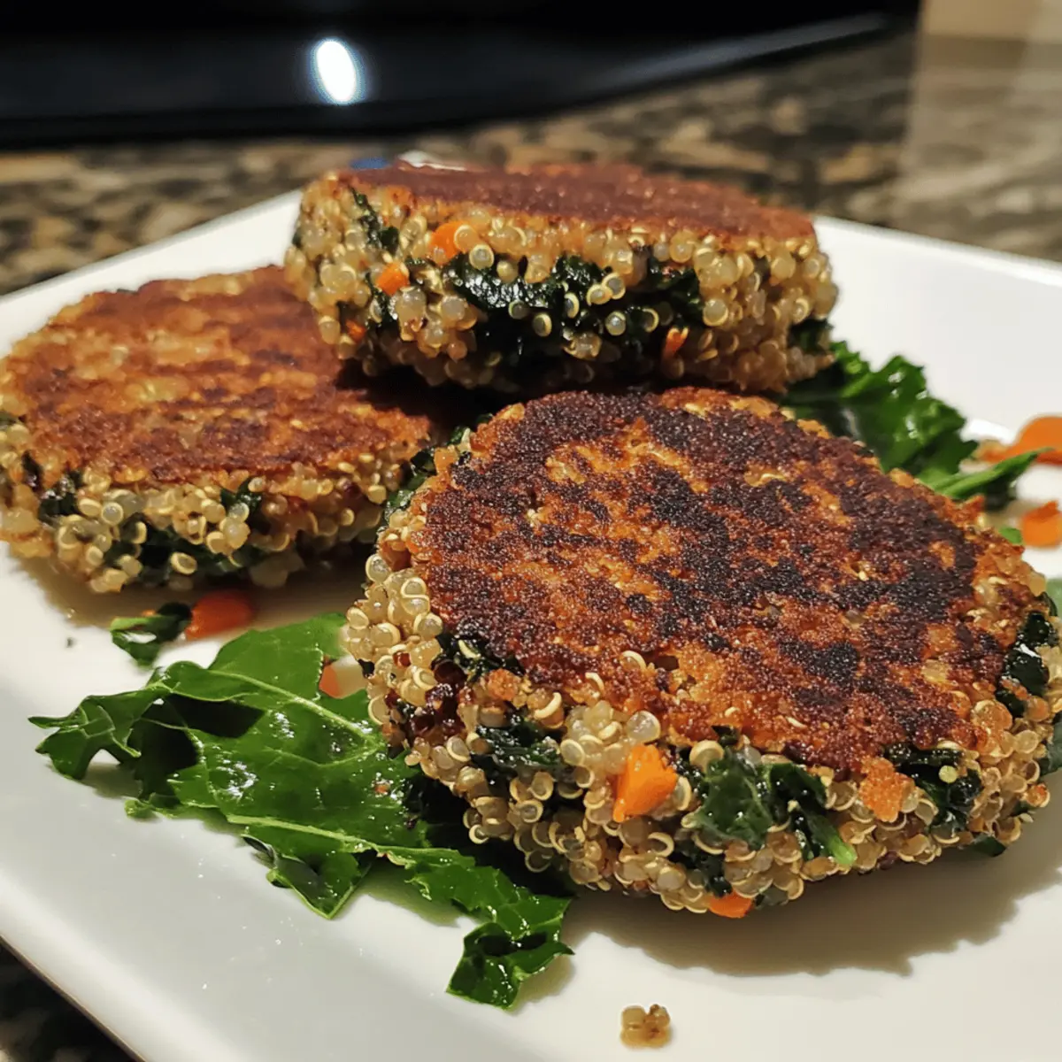 Baked Kale & Quinoa Patties