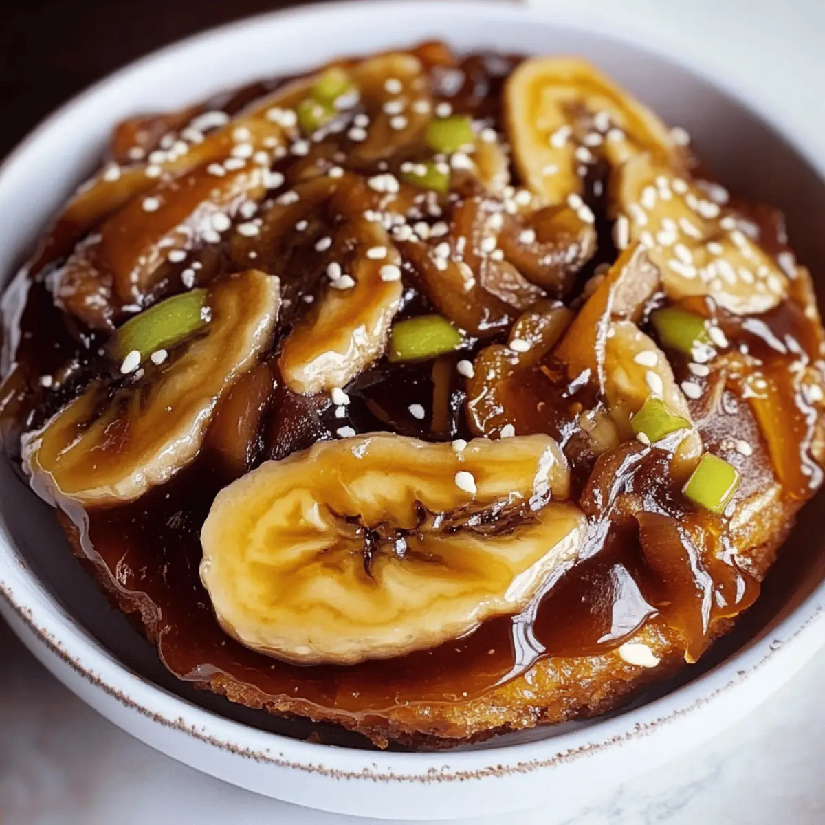 Banana Upside Down Cake