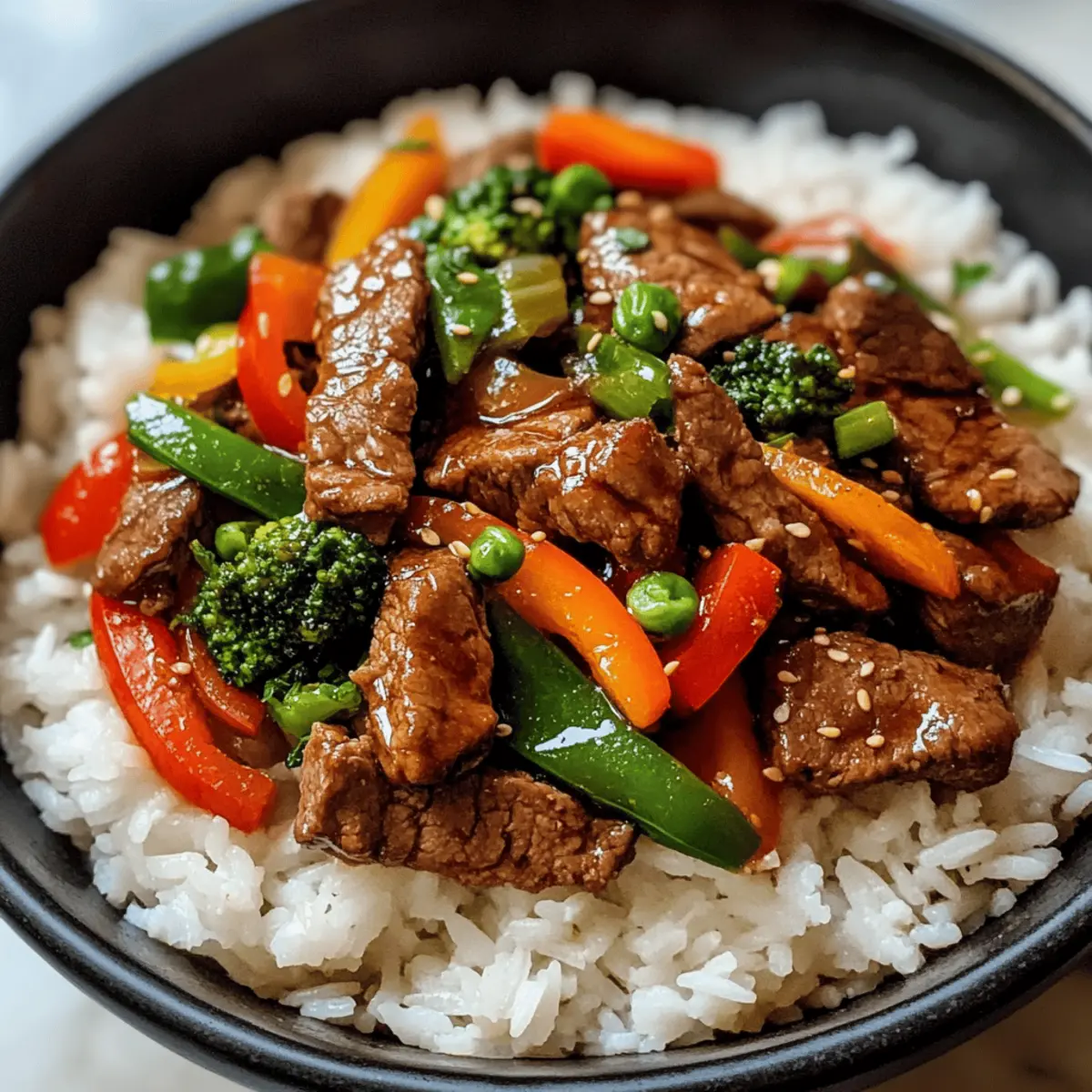 Easy Beef Stir Fry with Rice Bold Flavors for Homemade Bliss My