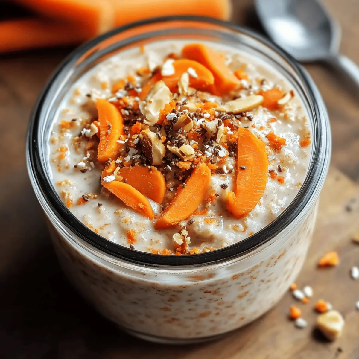Carrot Cake Overnight Oats