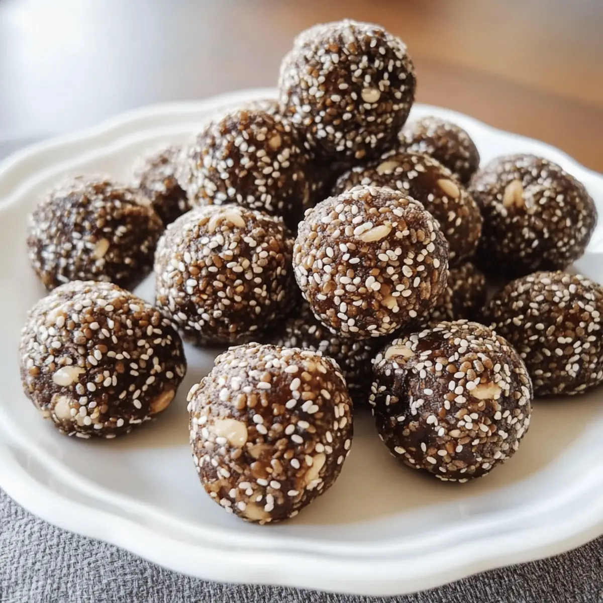 Chia Seed Date Bliss Balls