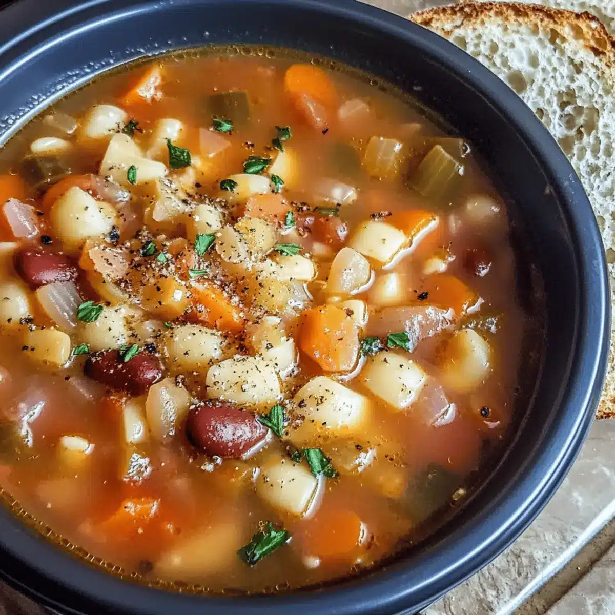 Crockpot Minestrone Soup Recipe