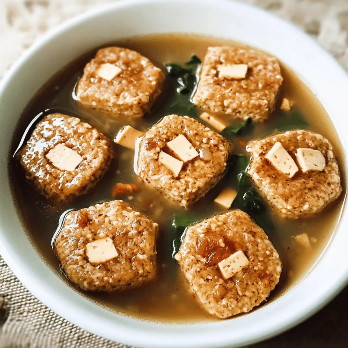 Miso Soup with Tofu