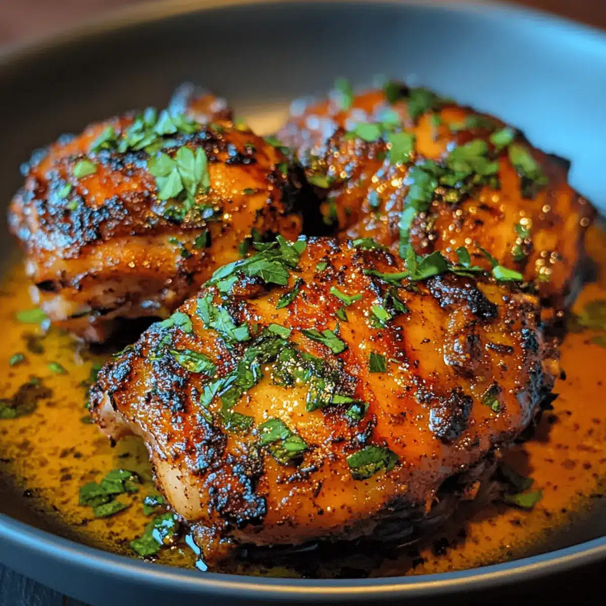Moroccan Spiced Chicken Thighs