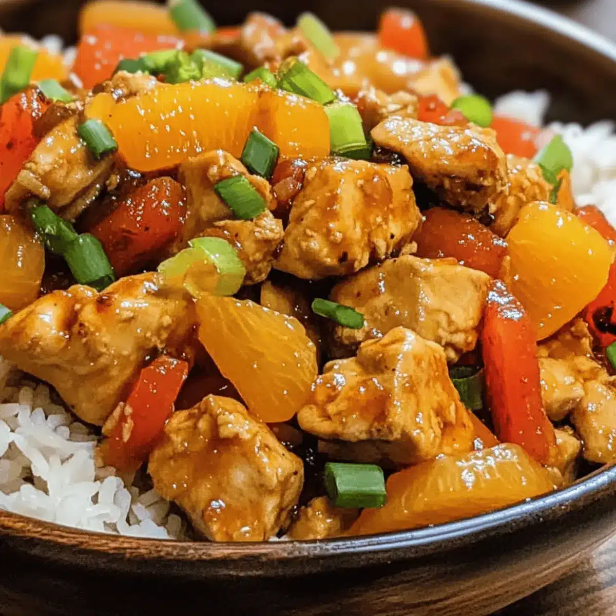 Spicy Tangerine Chicken Stir Fry