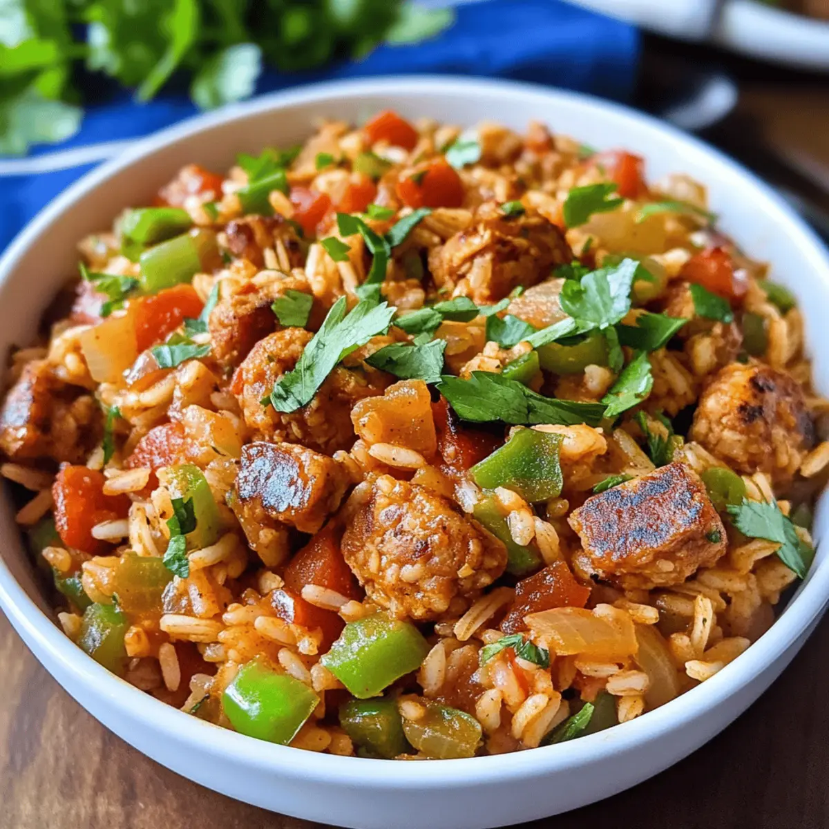 The BEST Vegan Jambalaya