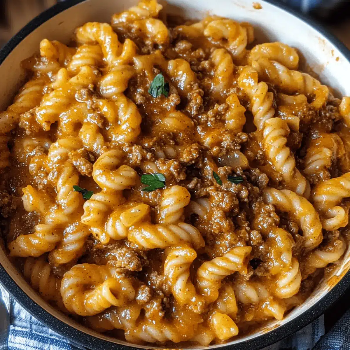 Vegetarian Hamburger Helper