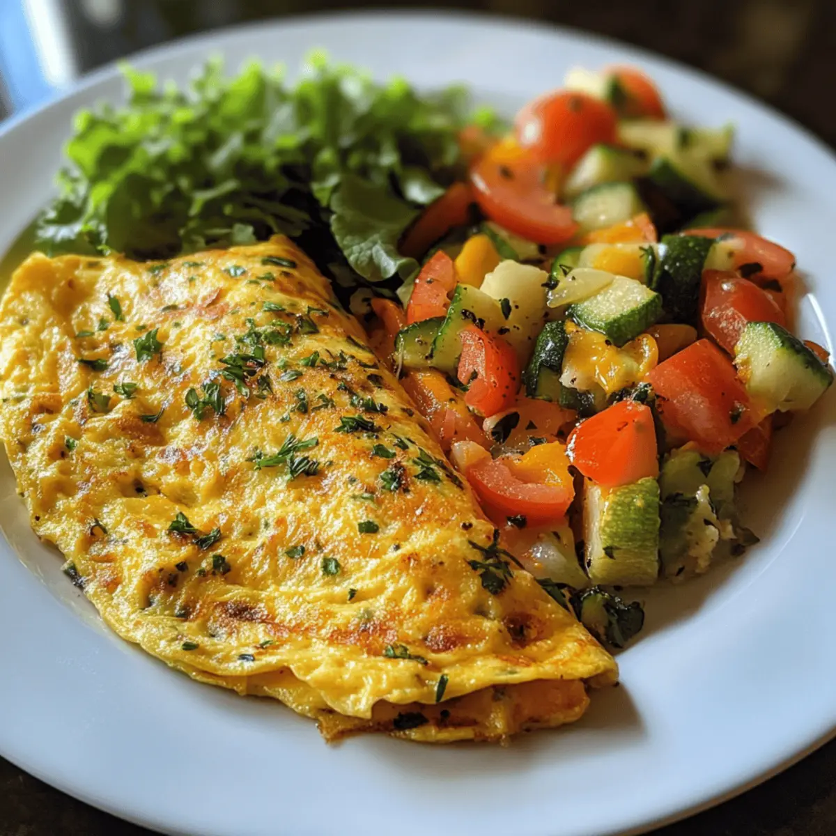 Easy Veggie Omelette Recipe You’ll Love for FlavorPacked Mornings My