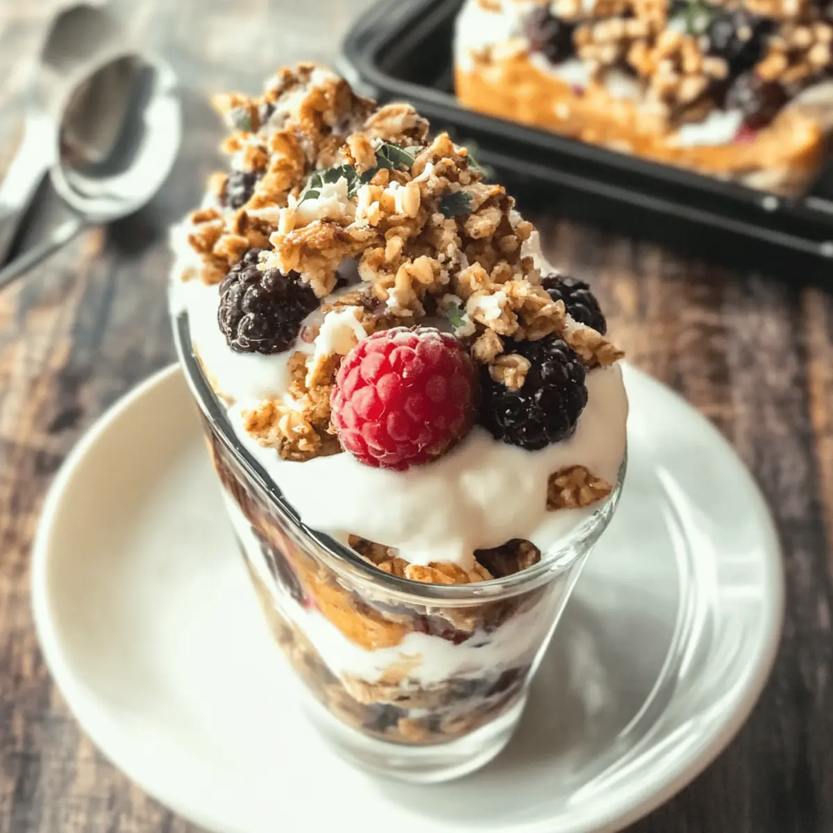 Greek Yogurt Berry Parfait