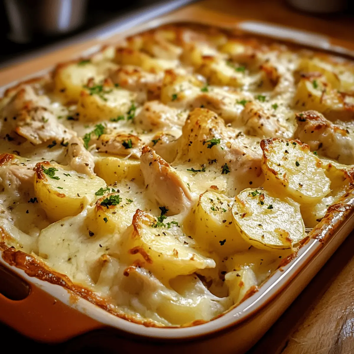 Family-Friendly Chicken Potato Bake