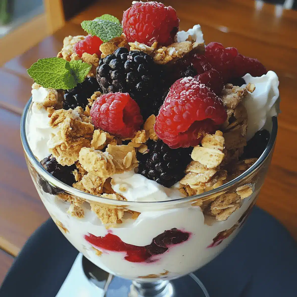 Greek Yogurt Berry Parfait