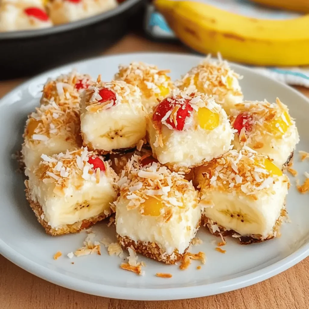 Brazilian Banana & Coconut Snack Bites