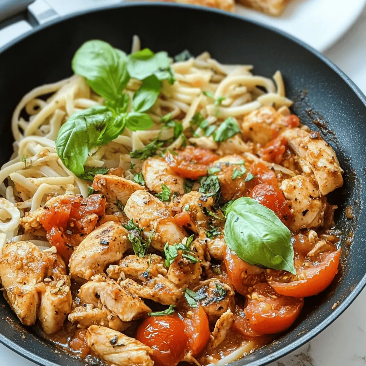 Chicken and Tomato Skillet