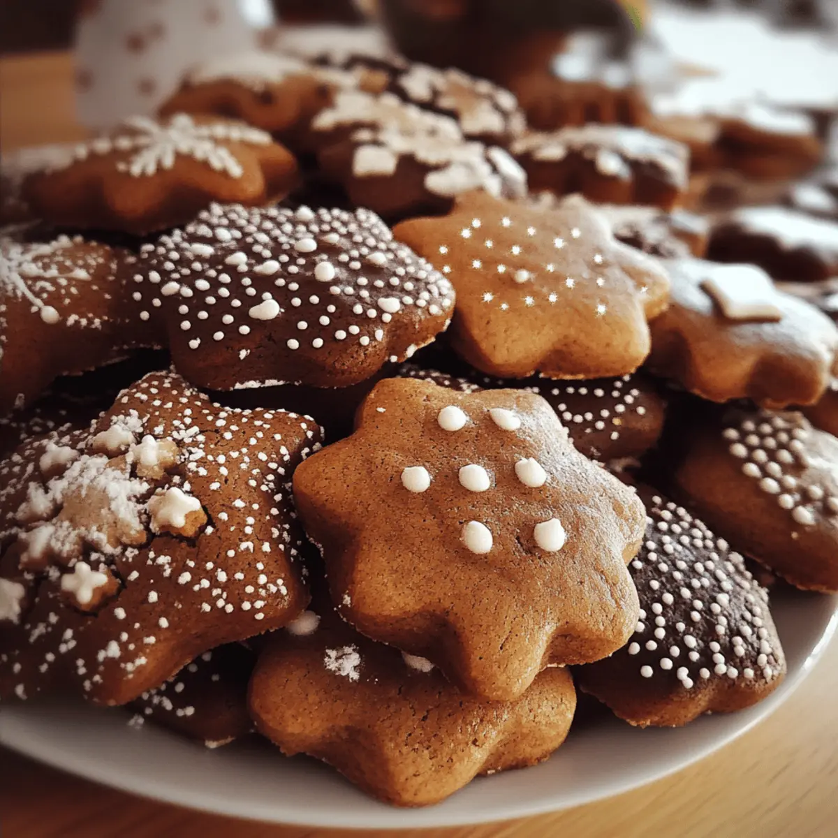 German Lebkuchen Cookies