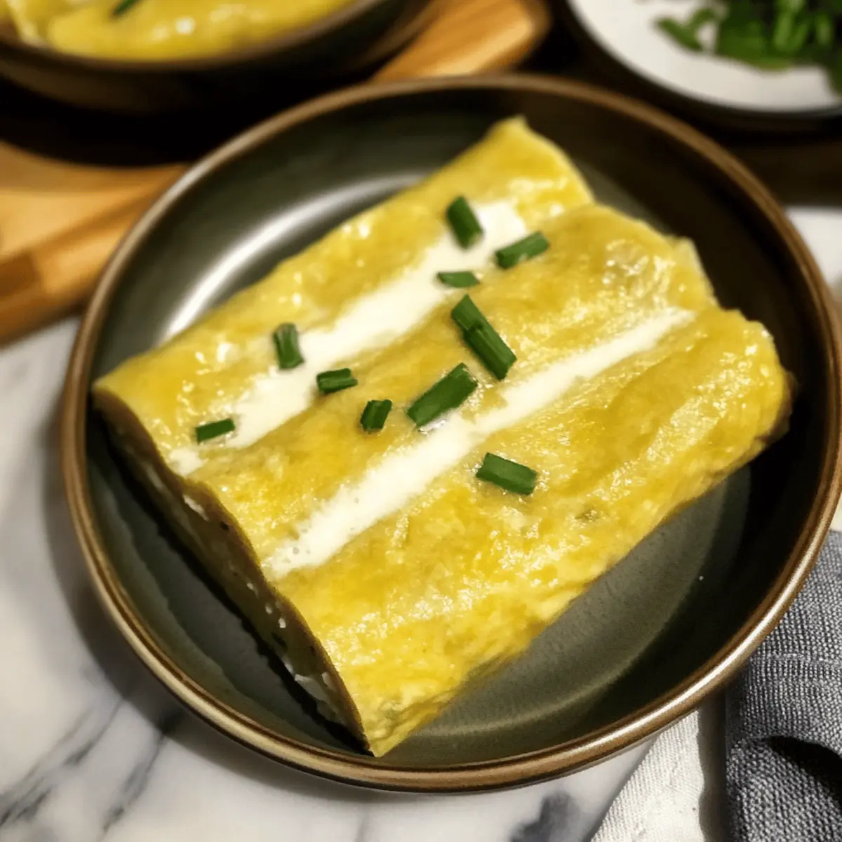 Japanese Tamagoyaki (Rolled Omelet)