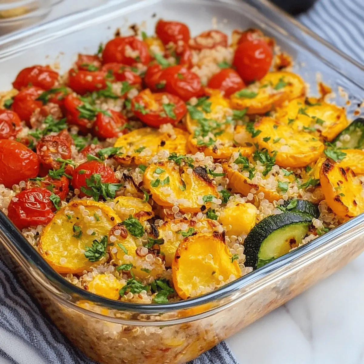 Quinoa & Roasted Veggie Meal Prep Bowls