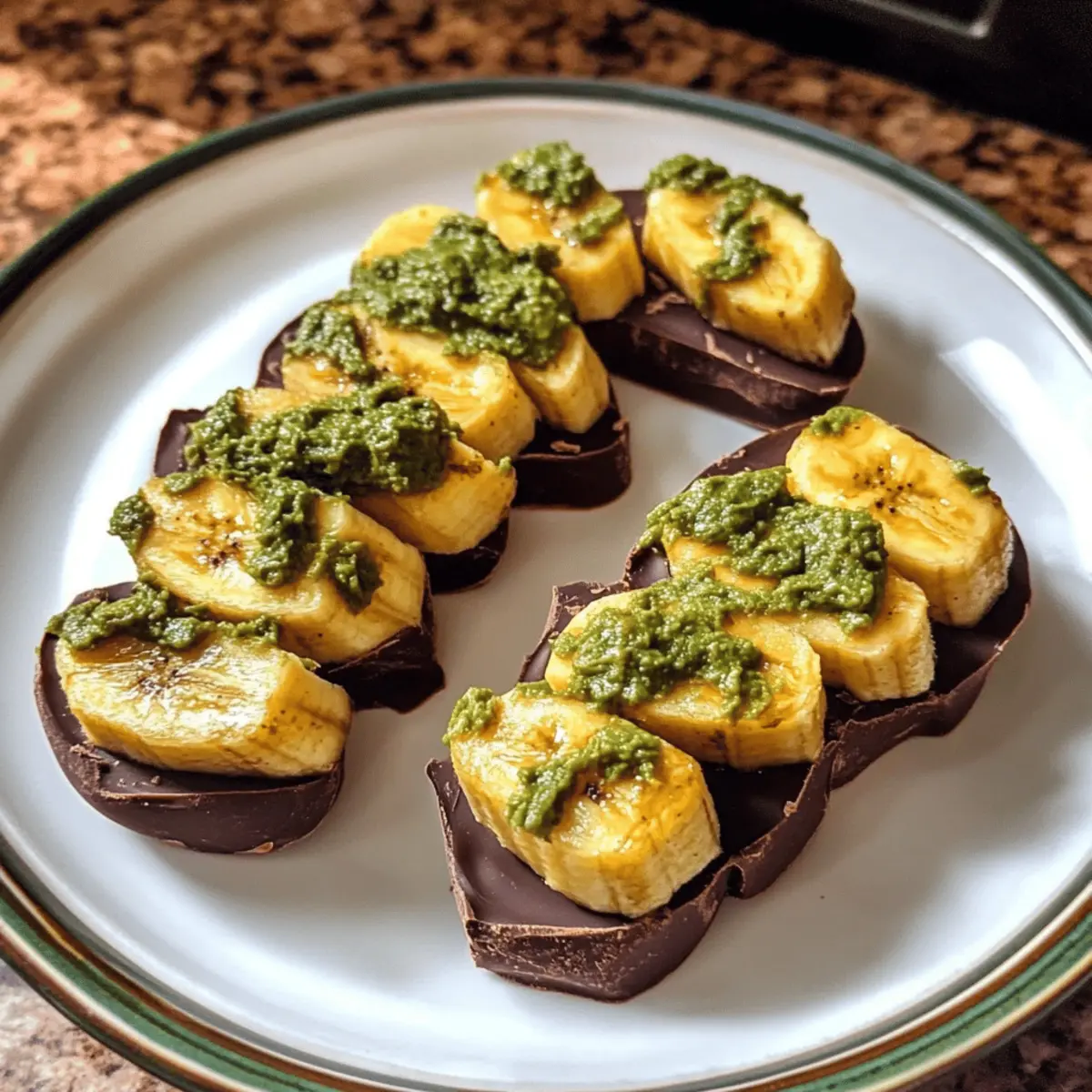 Dark Chocolate Banana Bites