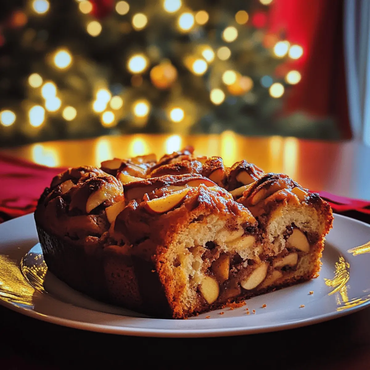 Christmas Apple Cinnamon Bread