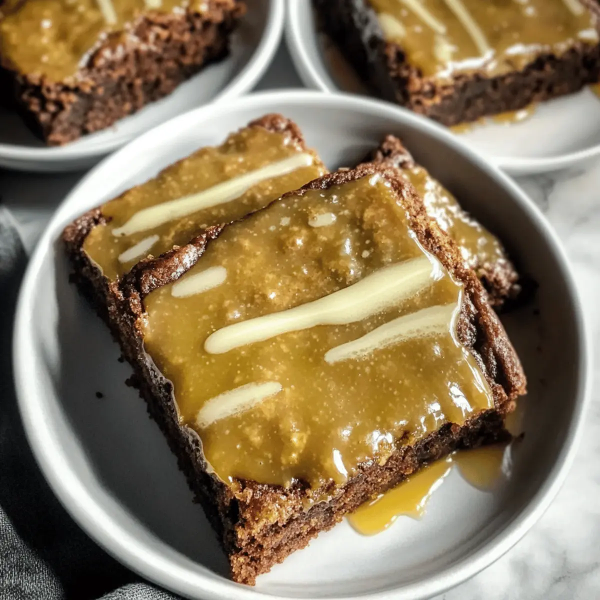 Salted Caramel Brownies