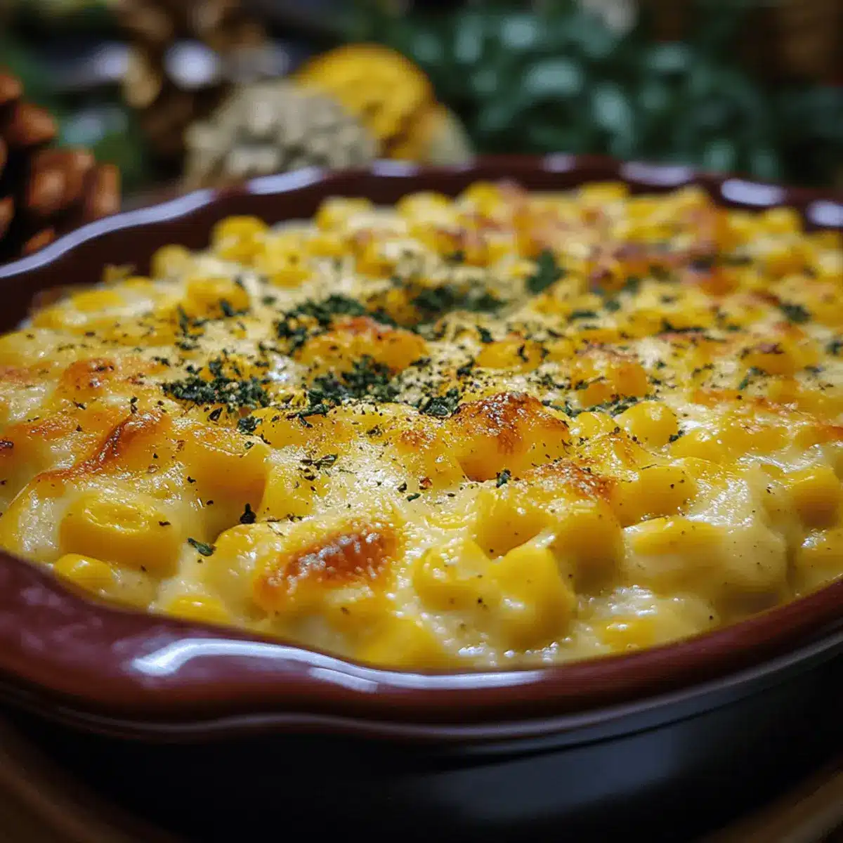 Thanksgiving Sweet Corn Casserole