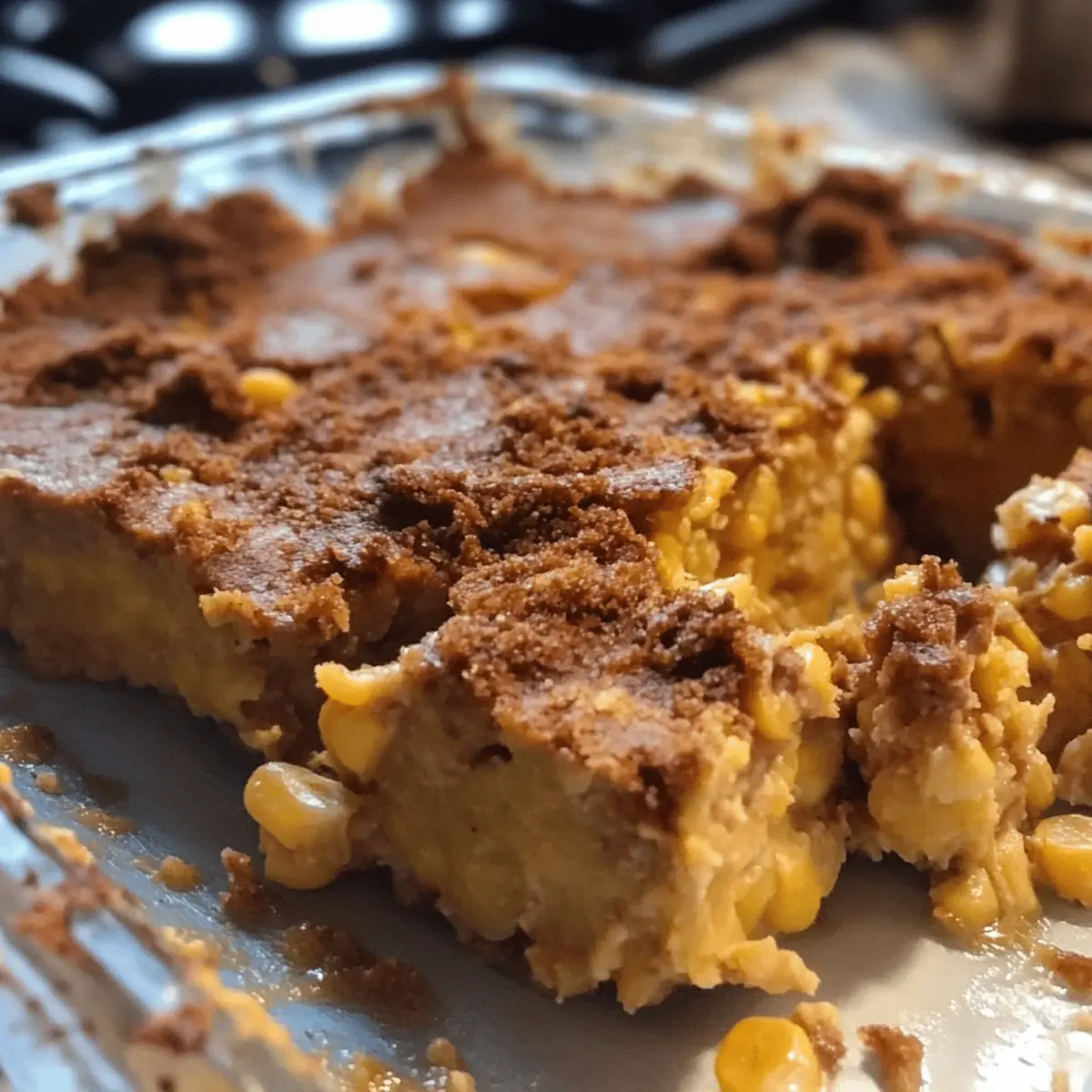 Thanksgiving Creamy Corn Casserole