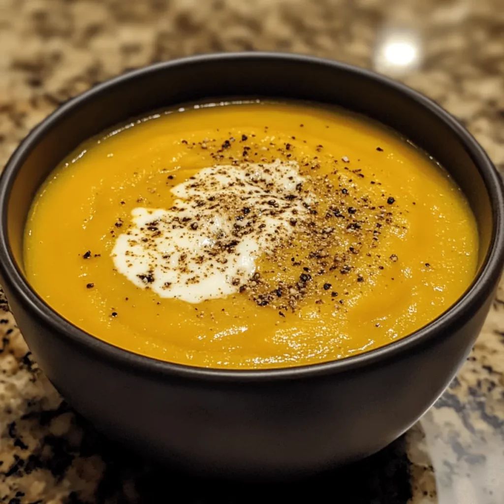 Thanksgiving Butternut Squash Soup