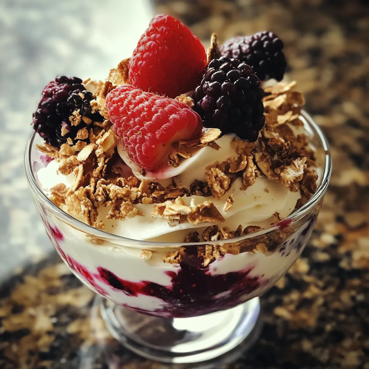 Greek Yogurt Berry Parfait