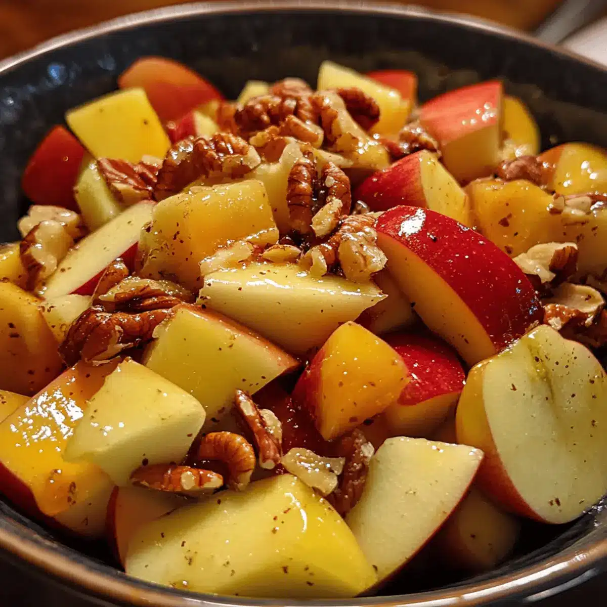 Christmas Apple Walnut Salad