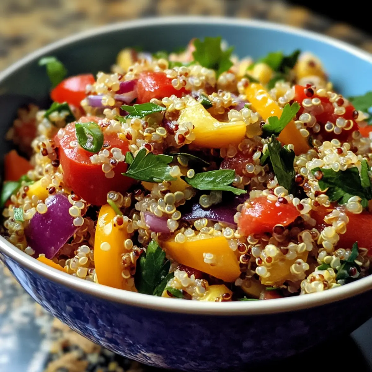 Mediterranean Quinoa Salad