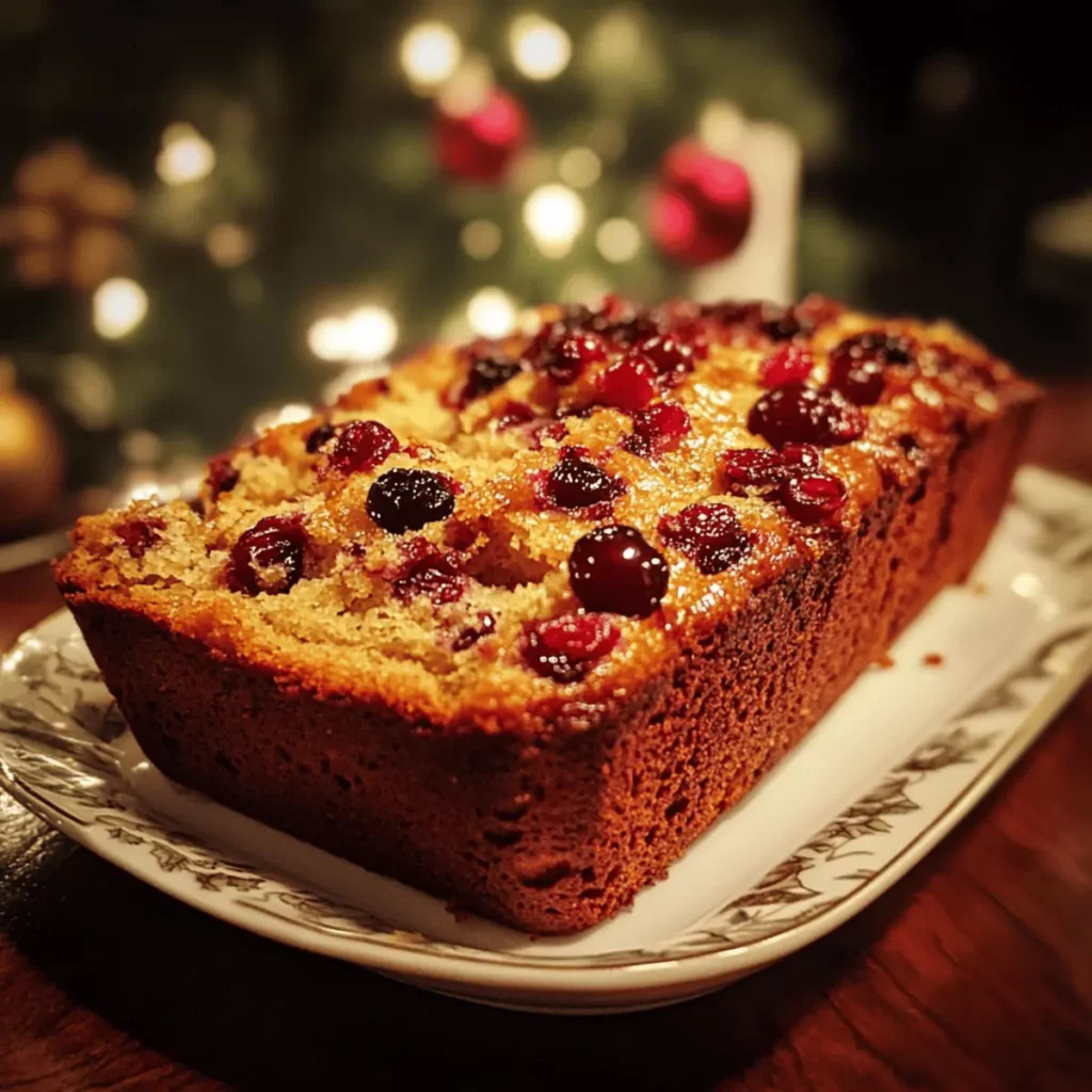 Christmas Cranberry Orange Loaf