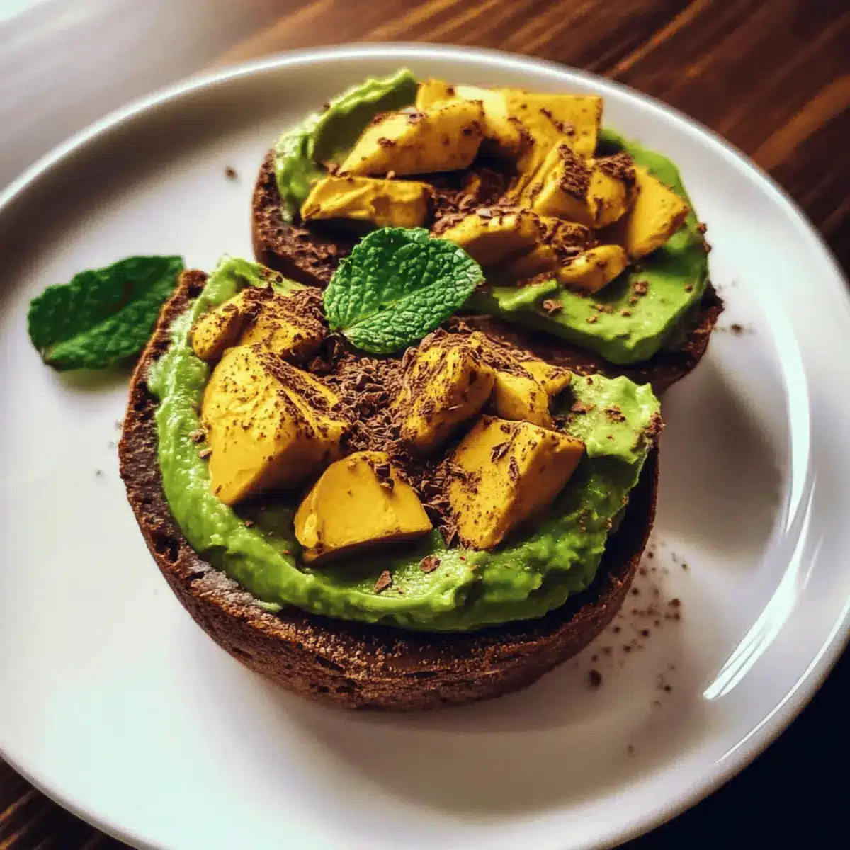 Avocado Chocolate Mousse