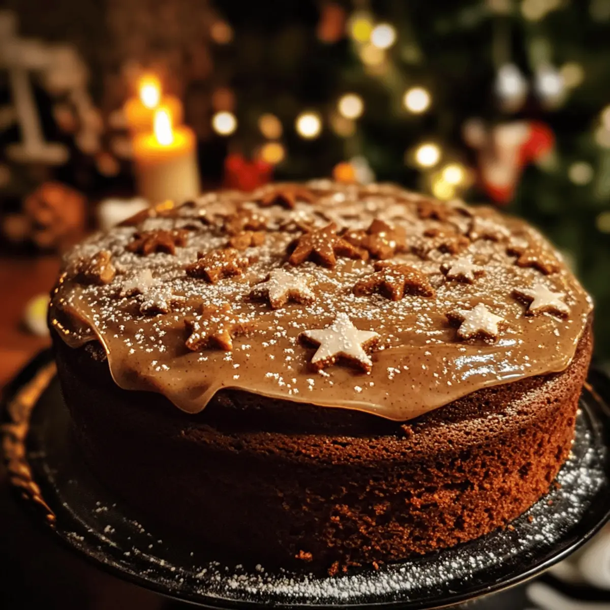 Christmas Spiced Ginger Cake