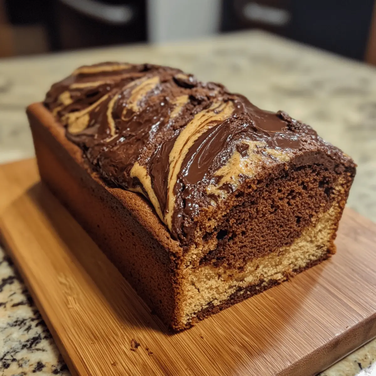 Chocolate Swirl Yogurt-Free Loaf