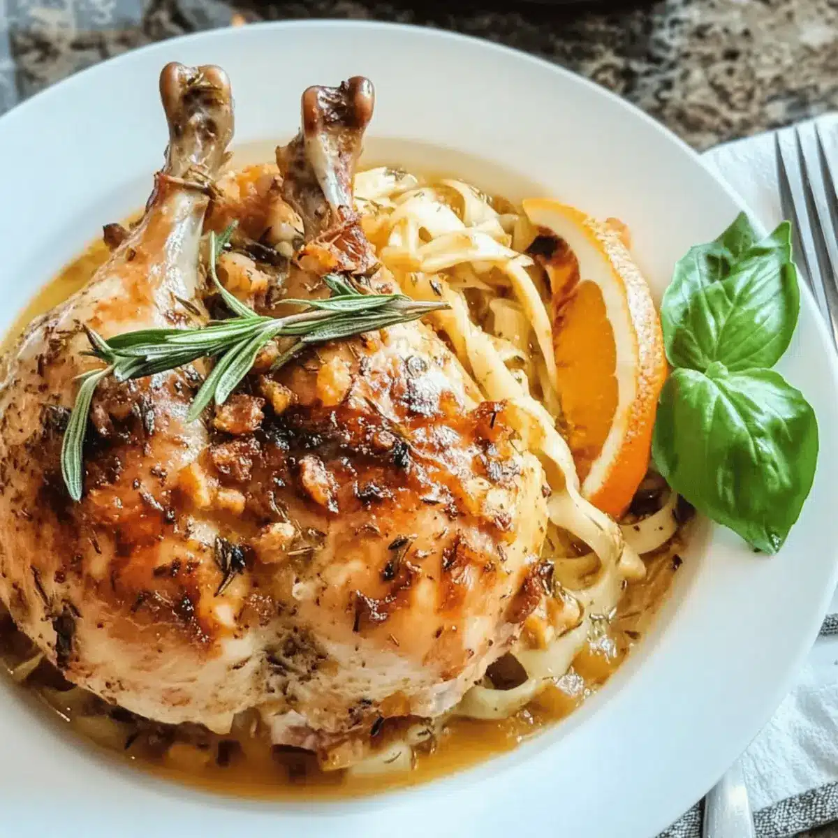 Rosemary Orange Roasted Chicken