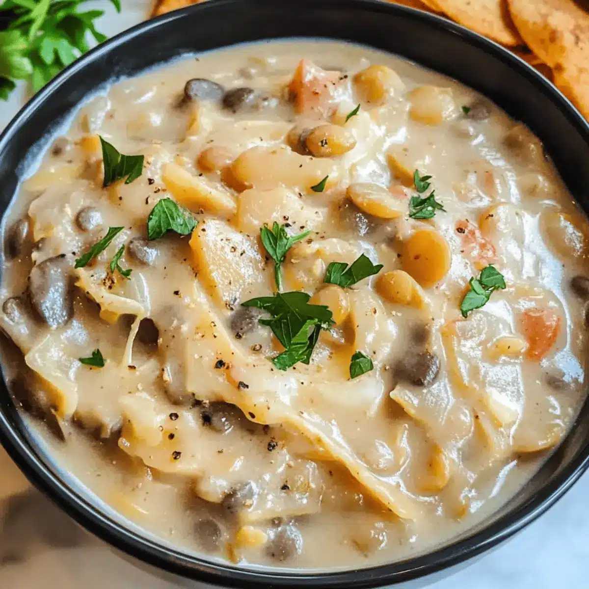 Crockpot Coconut Lentil Chowder
