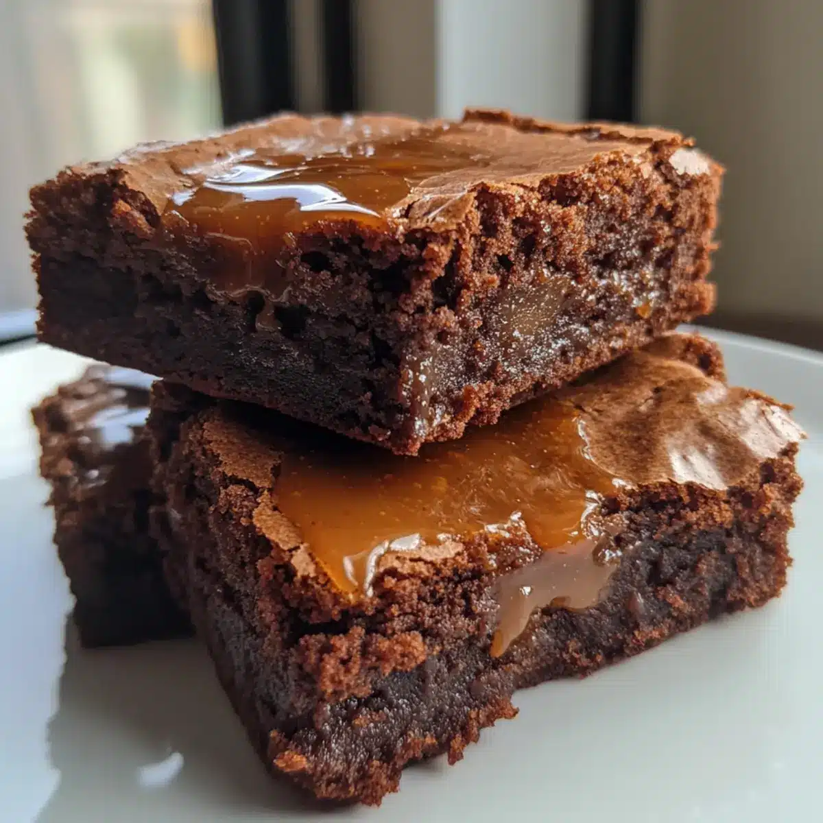 Salted Caramel Brownies