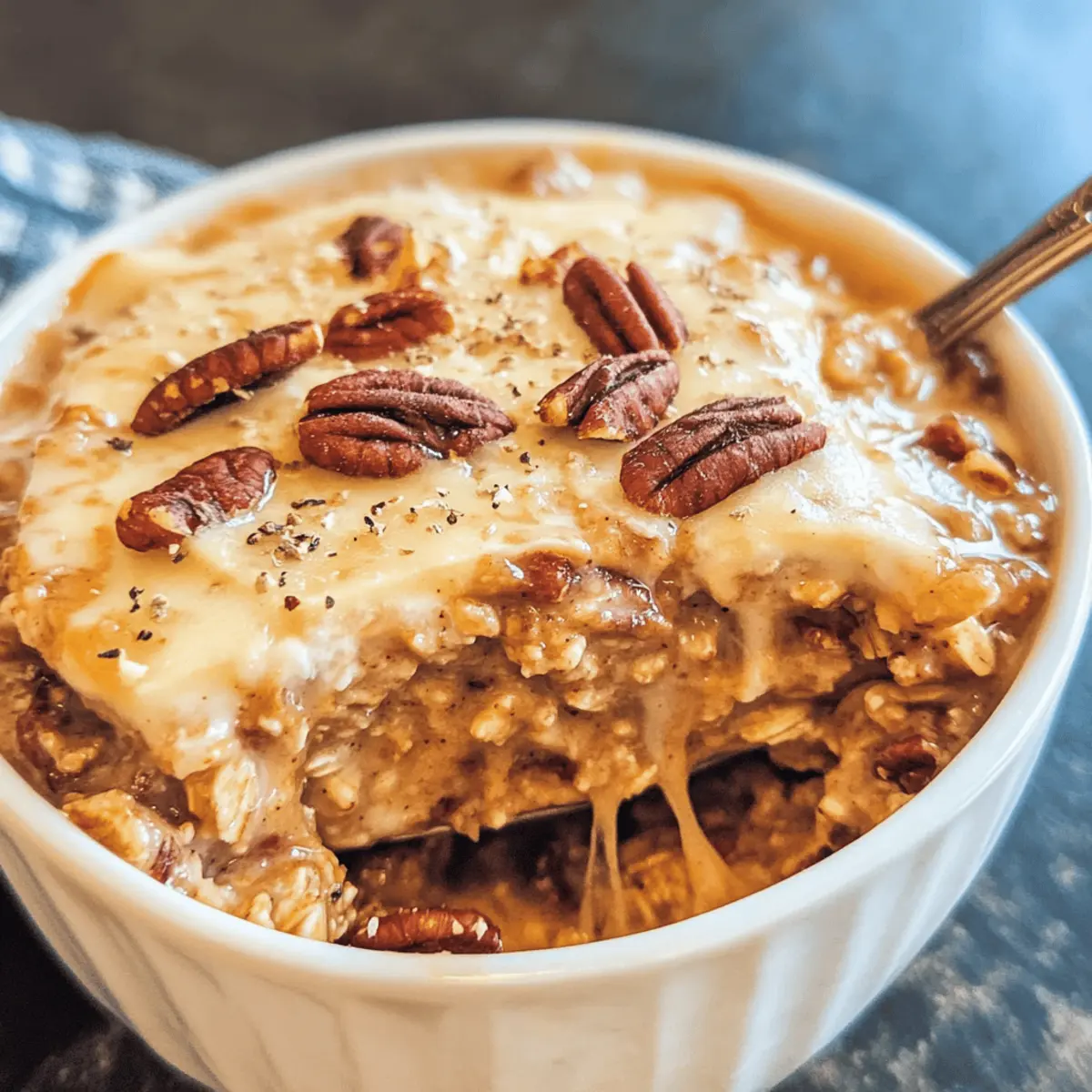 Maple Pecan Overnight Oats
