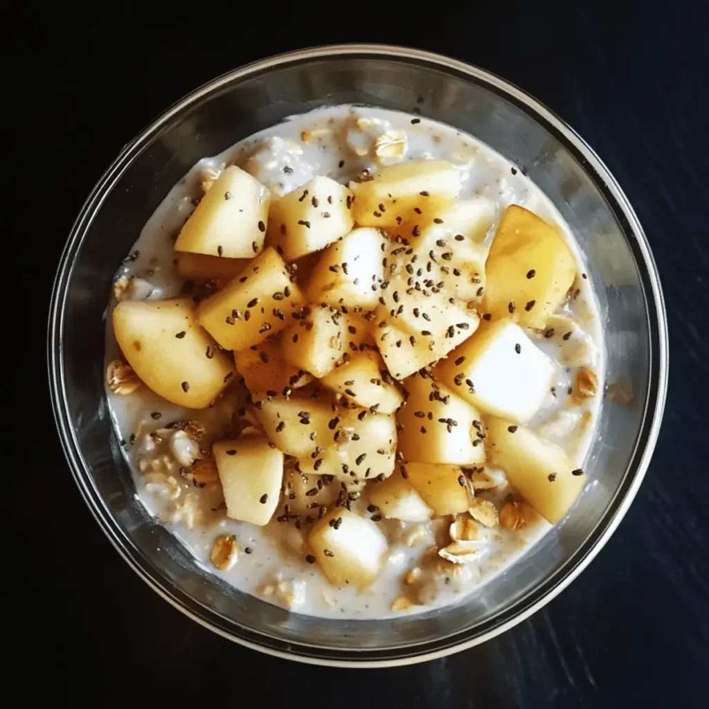 Overnight Oats with Apples
