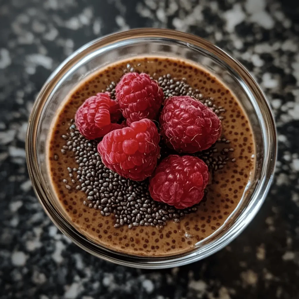 Healthy Chocolate Chia Pudding