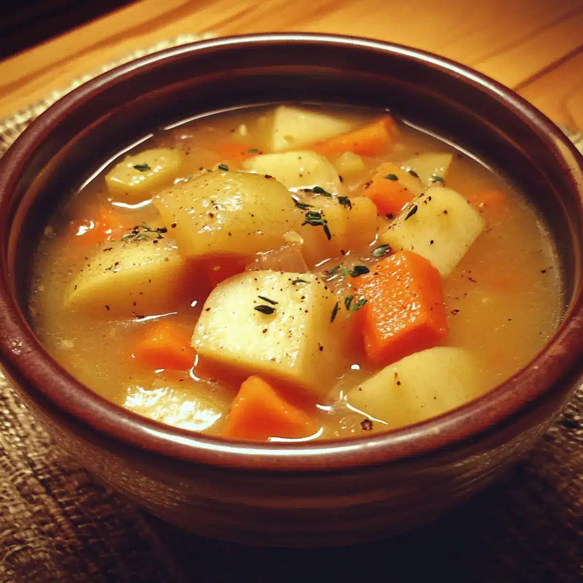 Harvest Vegetable & Apple Soup