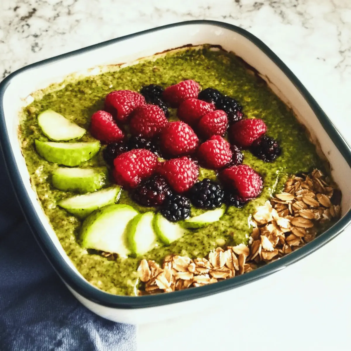 Healthy Berry Oatmeal Bake