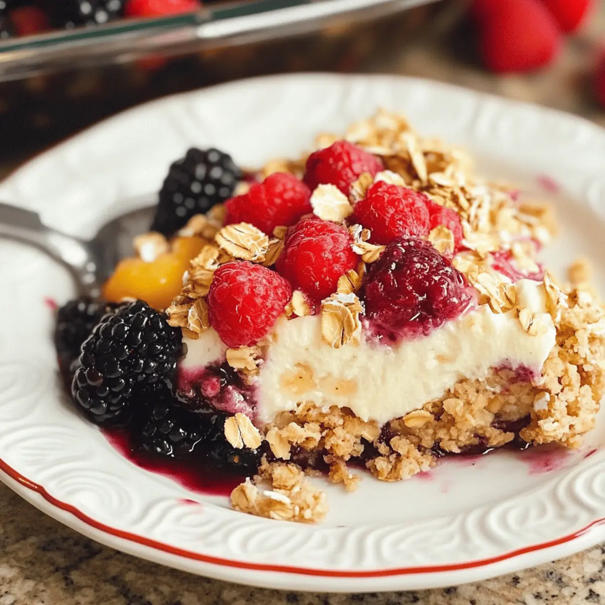 Berry Oat Crisp